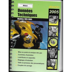 AUTODATA  1991 / 2005 (données techniques motos)