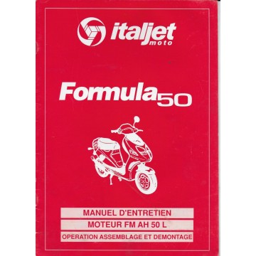 ITALJET Formula 50  (manuel atelier moteur FM AH 50 L)