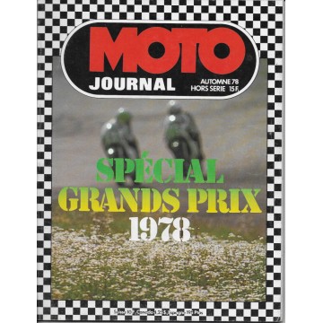 Moto Journal spécial Grands Prix  1978