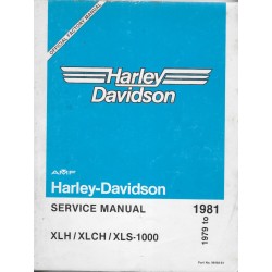 HARLEY DAVIDSON XLH / XLCH / XLS 1000 (1979 à 1981) 