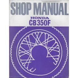 HONDA CB 350 Four (manuel atelier en anglais 1973)