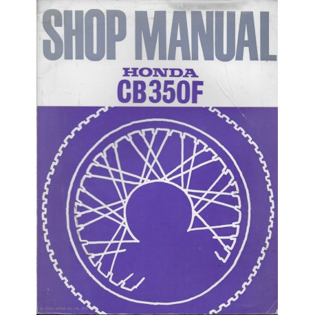 HONDA CB 350 Four (manuel atelier en anglais 1973)