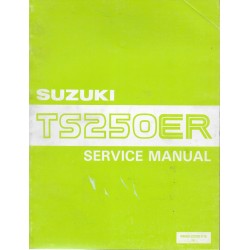 SUZUKI TS 250 ER de 1981 / 1982 manuel atelier  (08 / 1981)