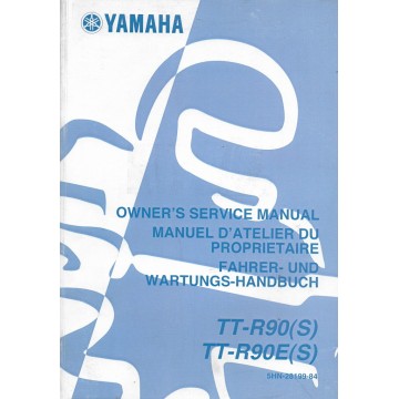 YAMAHA TT-R 90 (S)  type 5HN modèle 2004