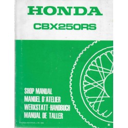 HONDA CBX 250 RS (Manuel atelier février 1984)