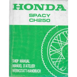 HONDA SPACY CH 250 (Manuel atelier mars 1985)