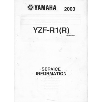 YAMAHA YZF-R1 (P) de 2002 et YZF-R1(R) de 2003 