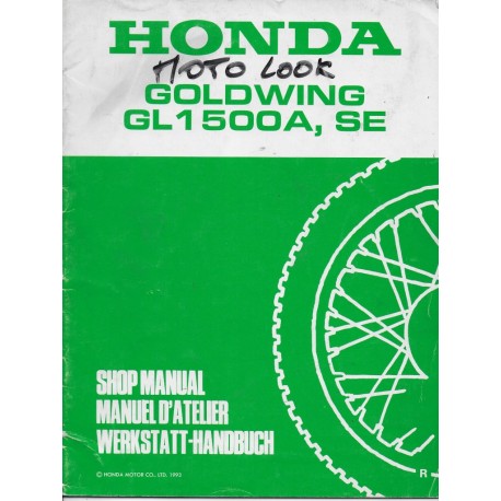 HONDA GL 1500 A / SE (R) de 1994 (Additif  11 / 1993)