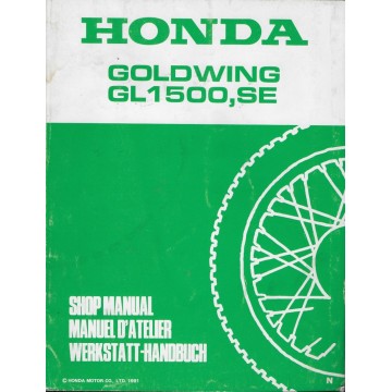 HONDA GL 1500 SE (N) de 1992 (Additif 12 / 1991)