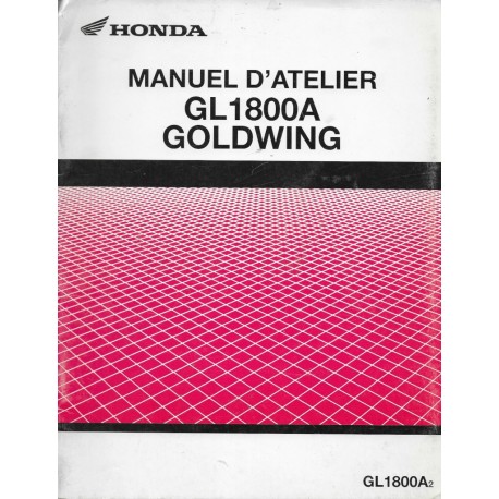 HONDA GL 1800 A2 Golwing de 2002 (Additif  10 / 2001)