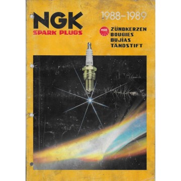Catalogue bougies NGK de 1988-89