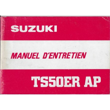 SUZUKI TS 50 ER AP de 1981  (Manuel utilisateur 03 / 1981)