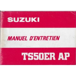 SUZUKI TS 50 ER AP de 1981  (Manuel utilisateur 03 / 1981)