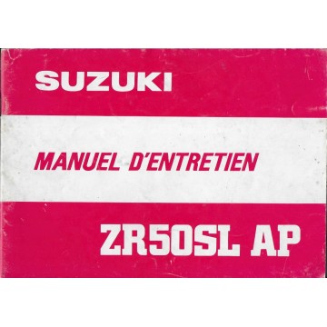 SUZUKI ZR 50 SL AP de 1981  (Manuel utilisateur 05 / 1981)