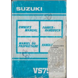 SUZUKI VS 750 M modèle 1991  (07 / 1990)