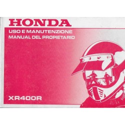 HONDA XR 400 R de 1999 (manuel utilisateur 09 / 1998) 