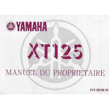 YAMAHA XT 125 (type 2YE1988