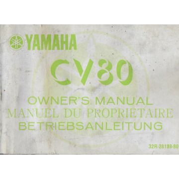 YAMAHA CV 80 (type 32R 1983) 