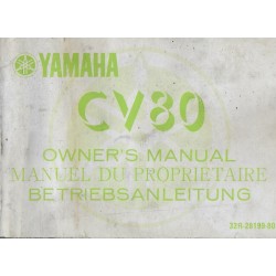 YAMAHA CV 80 (type 32R 1983) 