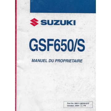 SUZUKI GSF 650 / S K5 de 2005