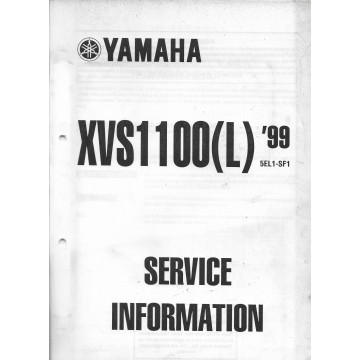 Yamaha XVS 1100 (L) 1999 et XVS 1100 A 2000 (informations techniques)