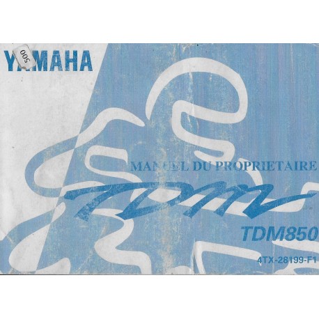 YAMAHA TDM 850 de 1997 type 4TX ( 11 / 1996)