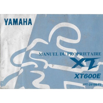 YAMAHA XT 600 E de 1997 Type 4PT  (09 / 1996) 