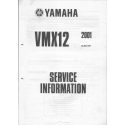 Manuel d'atelier Yamaha VMX de 2001