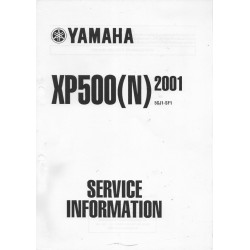 Manuel d'informations techniques Yamaha XP500 - 2001-2004