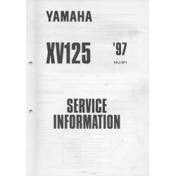 Manuel d'informations techniques Yamaha XV 125 1997