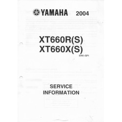 Manuel d'informations techniques Yamaha XT660R/X