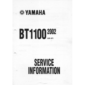 Manuel informations techniques Yamaha BT 1100 2002