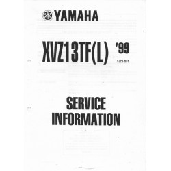 Manuel d'informations techniques Yamaha XVZ13TF (L) 1999