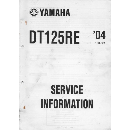 Manuel d'informations techniques Yamaha DT125 RE 2004