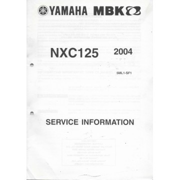 Manuel d'informations techniques Yamaha / MBK NXC125 2004
