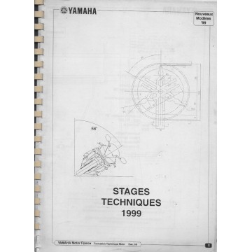 YAMAHA  (Manuel stages techniques modèles 1999)