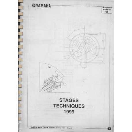 YAMAHA  (Manuel stages techniques modèles 1999)