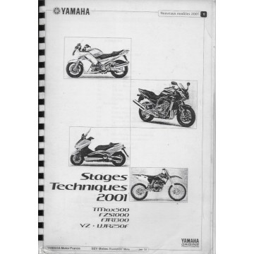 YAMAHA  (Manuel stages techniques modèles 2001)