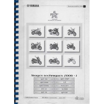 YAMAHA  (Manuel stages techniques modèles 2006)