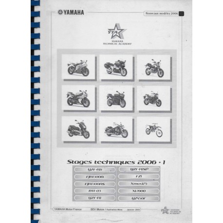 YAMAHA  (Manuel stages techniques modèles 2006)