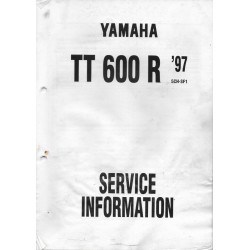 Manuel d'informations techniques Yamaha TT 600 R 1997