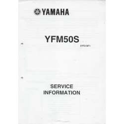 Manuel d'informations techniques Yamaha YFM50S