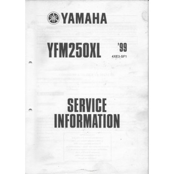 YAMAHA YFM 250 XL 1999 et 2003 (SF1 + SF3)