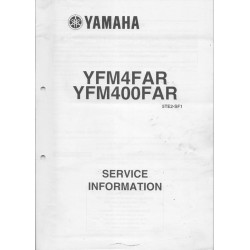 Manuel d'informations techniques Yamaha YFM4FAR et YFM400FAR