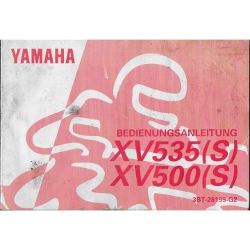 YAMAHA XV 535 / 500 (S) type 3BTde 1996 (07 / 1995) allemand