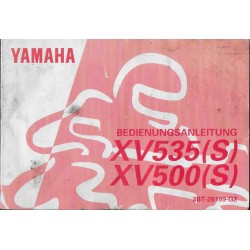 YAMAHA XV 535 / 500 (S) type 3BTde 1996 (07 / 1995) allemand
