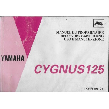 YAMAHA Cygnus 125  type 4KY de 1995 (12 / 1994)