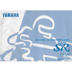 YAMAHA SR 125  type 3MW de 1998 (07 / 1997)