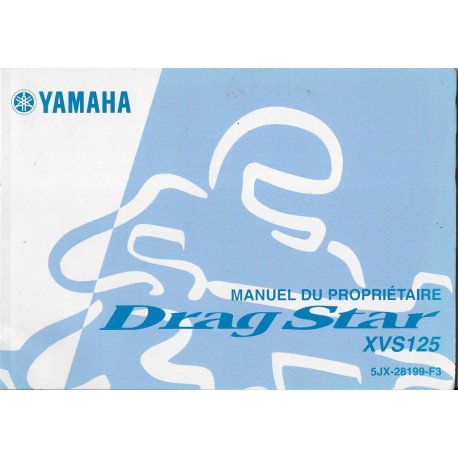 YAMAHA XVS 125  type 5JX de 2004 (06 / 2003)