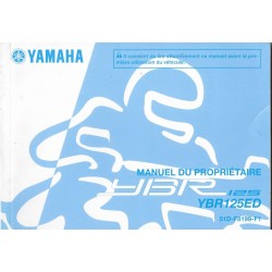 YAMAHA YBR 125 ED  type 51D de 2014 (09 / 2013)